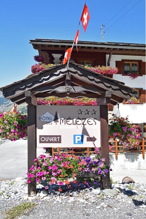Hotel Les Mélèzes Les Haudères Extérieur photo