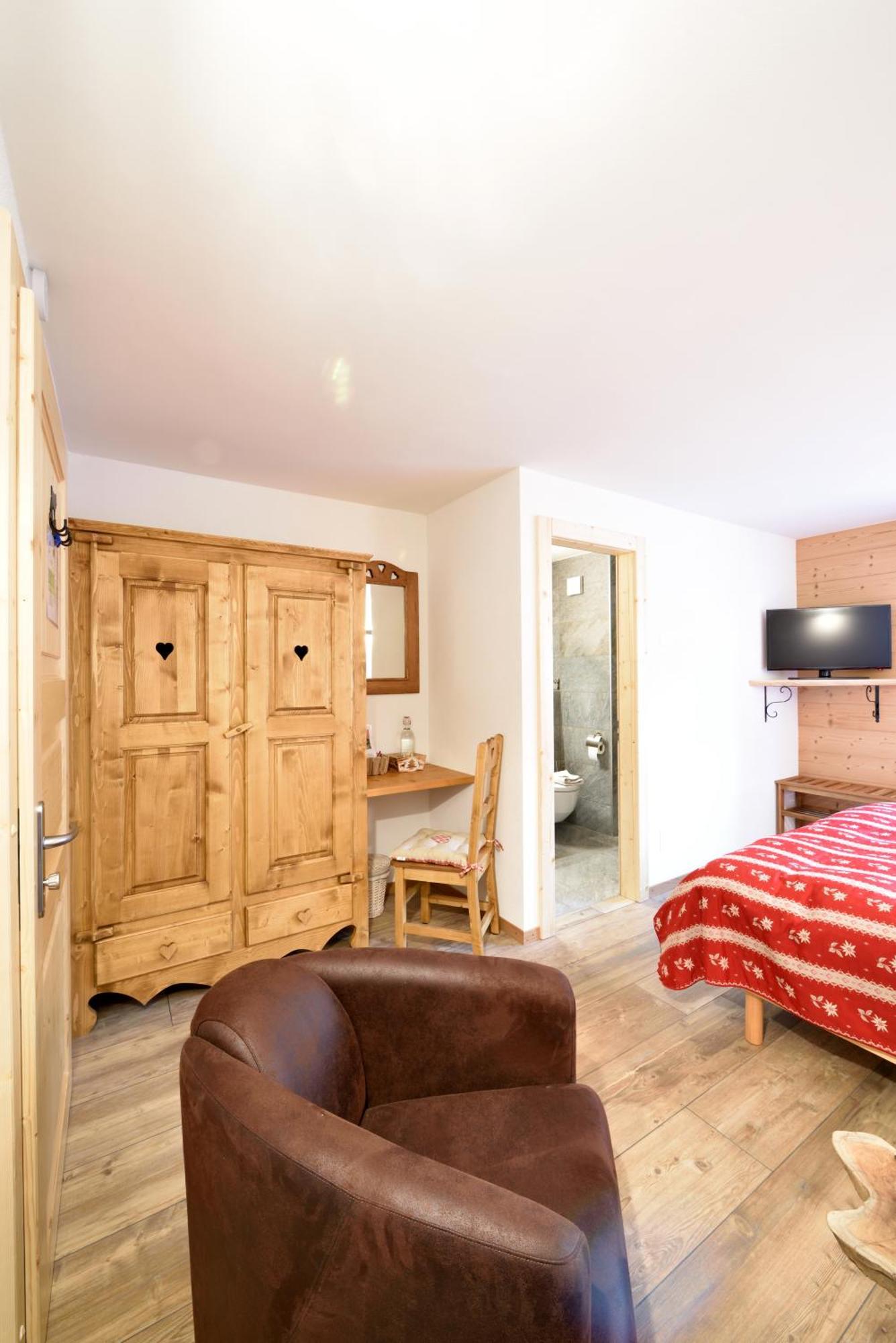 Hotel Les Mélèzes Les Haudères Chambre photo